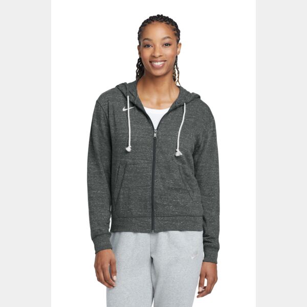 Women's Gym Vintage Full Zip Hoodie Thumbnail