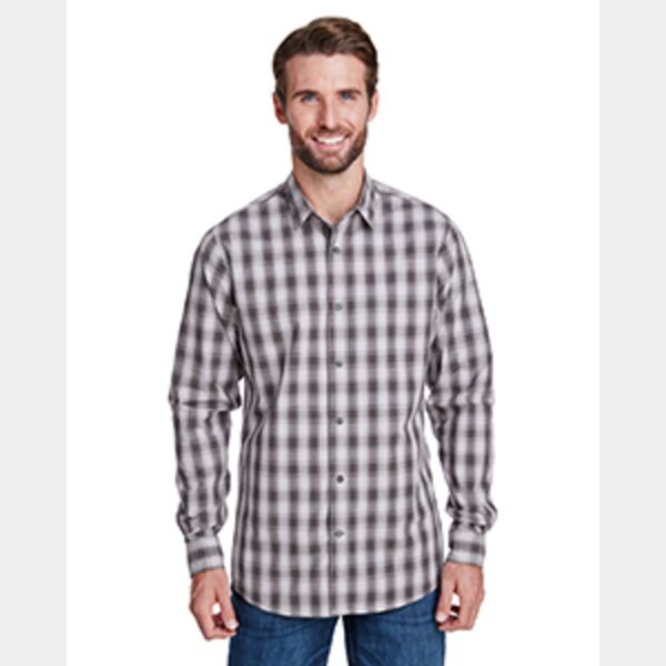Men's Mulligan Check Long-Sleeve Cotton Shirt Thumbnail